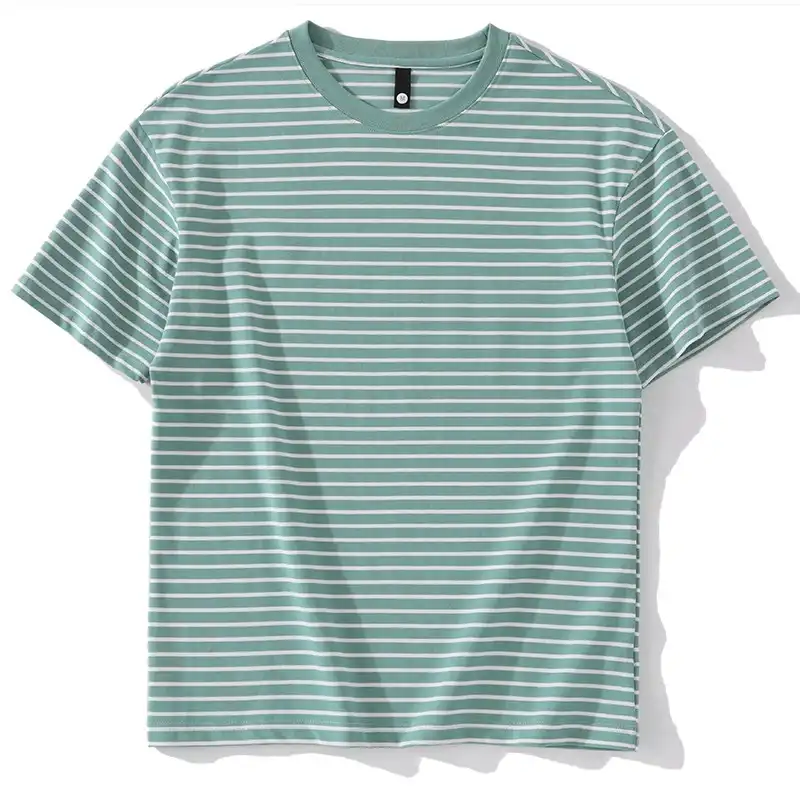 Green-Striped-T-Shirt