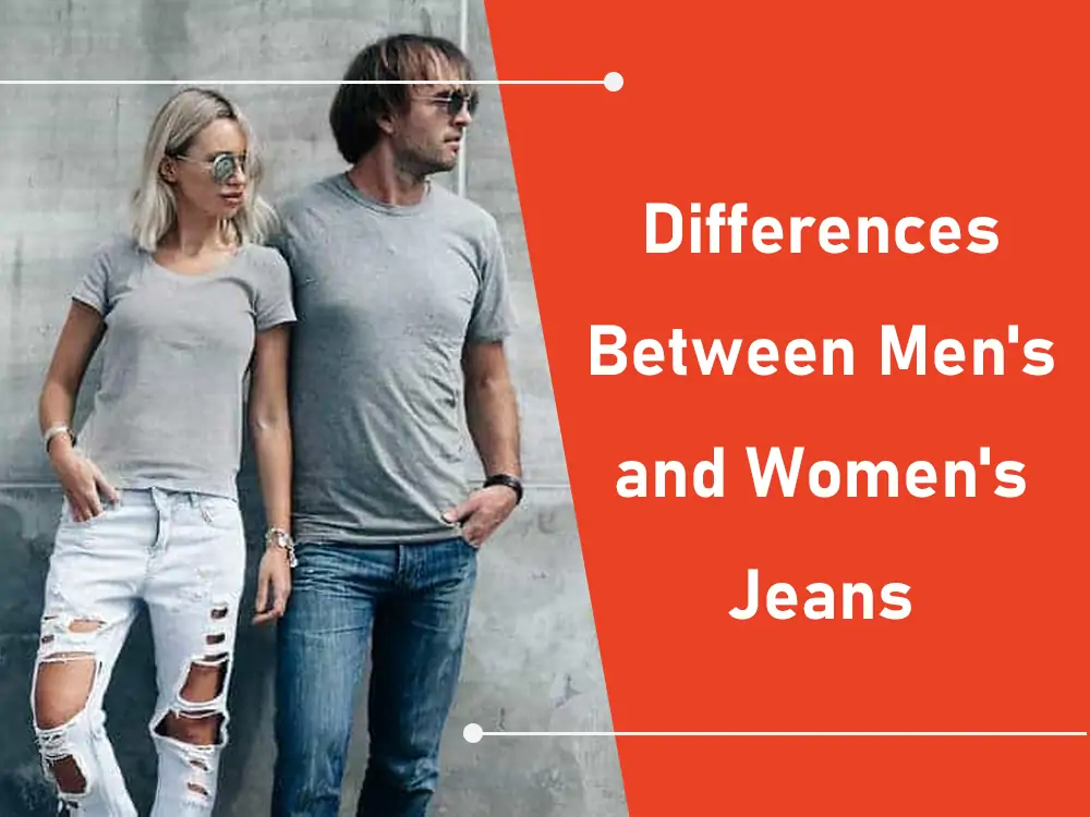 Diferenças entre jeans masculinos e femininos