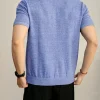 Men's Premium Solid Knit Polo Shirt