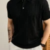 Herren-Strick-Poloshirt – Bild 2