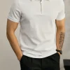 Herren-Polohemd mit halbem Reißverschluss – Bild 5