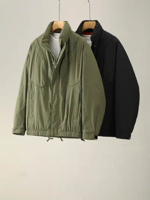 Альтернативный взгляд на Men’s  Minimalist Silhouette Stand-Collar Down Jacket