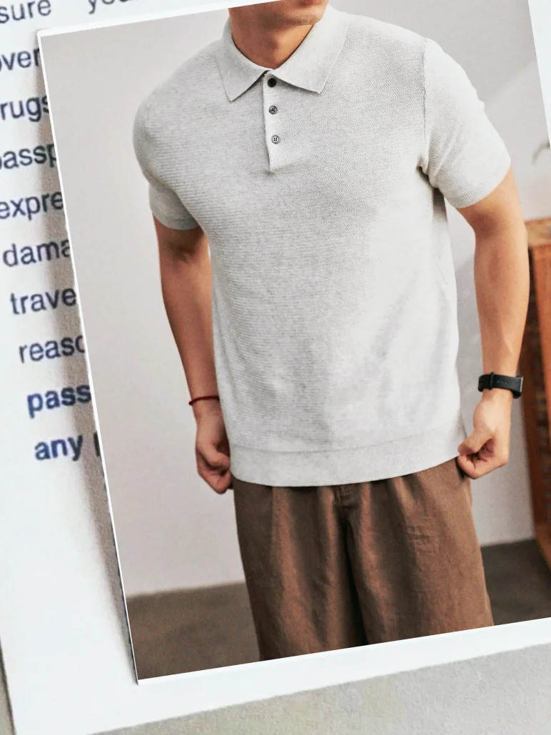 organic cotton men's polo shirts