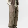 Loose men multi-pocket cargo trousers, bulk orders for clothing brands