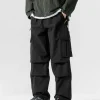 Loose fit men cargo pants, private label custom wholesale orders