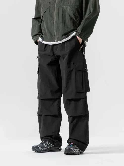 Pantalons cargo pour homme à coupe ample, commandes en gros sur mesure pour marques privées