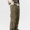 Men streetwear cargo trousers, bulk custom apparel for clothing brands