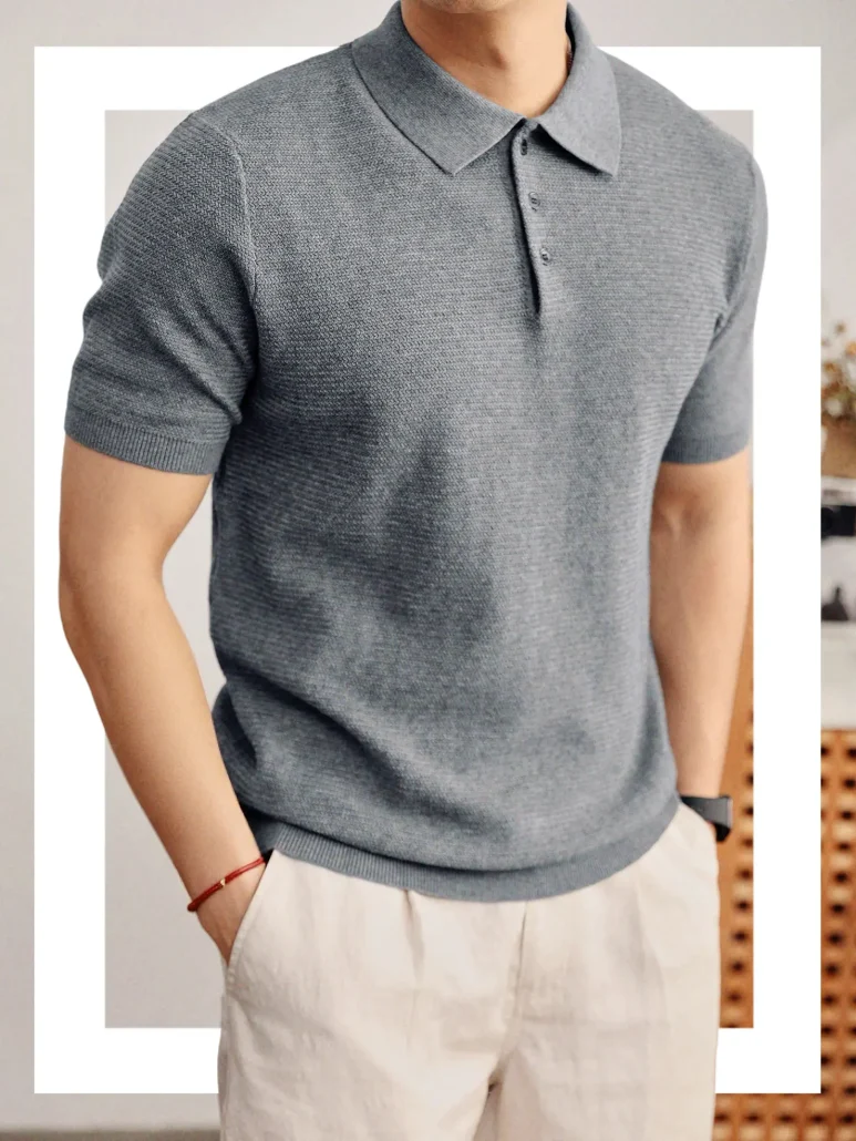 100% Cotton Men's Polo Shirts