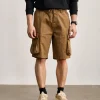 Heavyweight Washed Multi-Pocket Men's Cargo Shorts Manufacturer