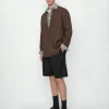 Luxury Pleated Knee-Length Mens Shorts Wholesale Supplier