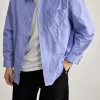 Casual Striped Long Sleeve Mens Shirt Wholesale Supplier