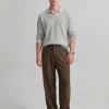 Loose Fit Straight Leg Men's Casual Pants Wholesale Factory