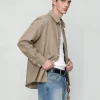 Tencel Linen Blend Long Sleeve Men's Shirt Wholesale Factory