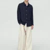 Tencel Linen Blend Long Sleeve Men's Shirt Wholesale Factory