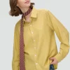 Tencel Linen Blend Long Sleeve Men's Shirt Wholesale Supplier