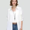 Lightweight Tencel Linen Blend Long Sleeve Men's Shirt Wholesale Supplier
