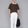 Men's Color Block Collar Polo Shirt-image2