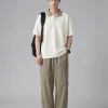 Men's Color Block Collar Polo Shirt-image4