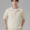 Men's Polo Shirt Manufacturer | Ribbed Knit Polo Shirts Wholesale
