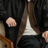 Men Stand Collar Bomber Jacket