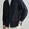 Custom Men's Loose Brushed Shirt Jacket