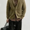 Wholesale Men's Shawl Collar Knit Cardigan