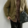 Wholesale Men's Shawl Collar Knit Cardigan