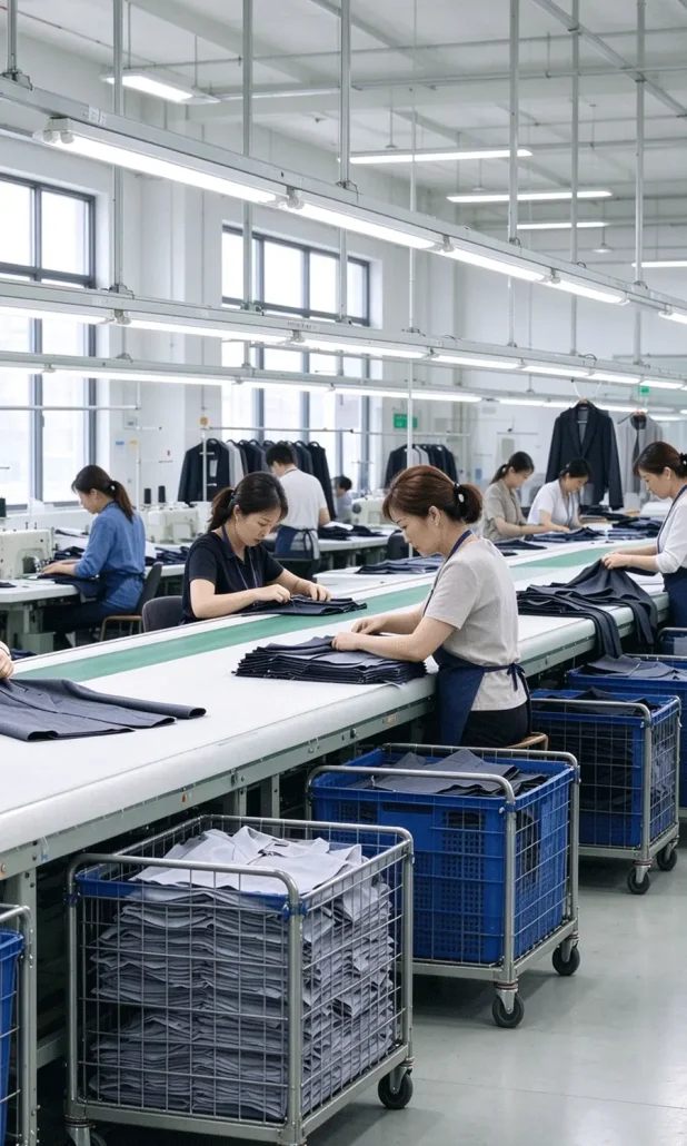 mens clothing factory