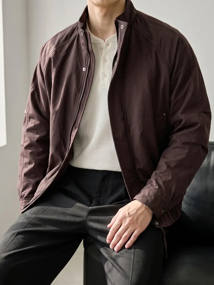 Men's Custom Harrington Jacket Manufacturer