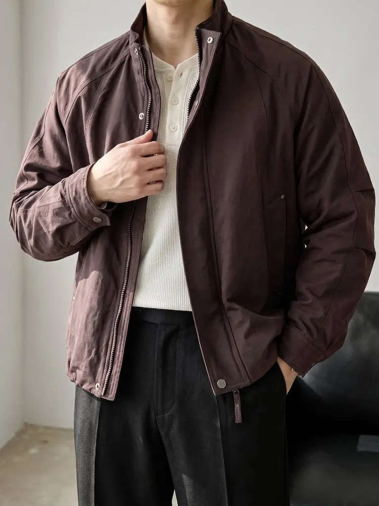 Men's Custom Harrington Jacket Manufacturer