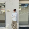 Wholesale Men's White Hooded Jacket